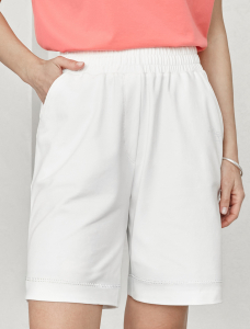 Шорты из тонкого премиального футера с эластаном