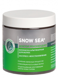 Биомаска альгинатная для волос Экспресс-восстановление ДОКТОР РЕКОМЕНДУЕТ, 500 мл