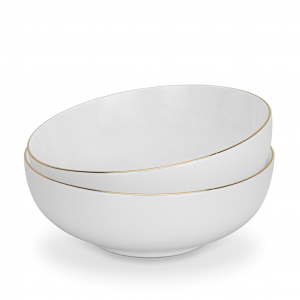 Набор из 2-х фарфоровых салатников 20 см / 1,6 л Floree