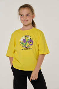 футболка для девочки Д 0102/1-09 -50%