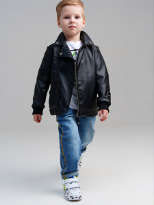 Куртка из экокожи для мальчика