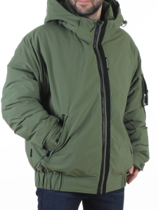 6317L GREEN Куртка мужская зимняя (200 гр. холлофайбер)