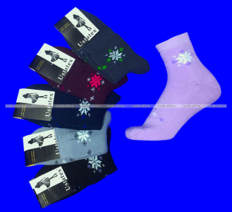 ЮстаТекс носки женские 2с29 хлопок внутри махра