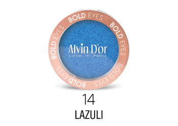 Тени для век Bold Eyes Alvin D`or синий 14 лазурит  жемчуга, металлика и хамелеон