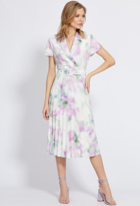 Платье Bazalini 4900 бело-розовый