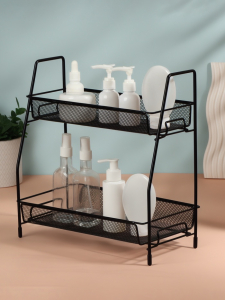 Органайзер для хранения, двухуровневый, 31?32?17 см, чёрный