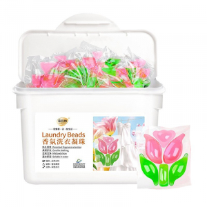 Капсулы для стирки белья концентрированные аромат ТЮЛЬПАН, контейнер 20 шт. * 12 грамм.
