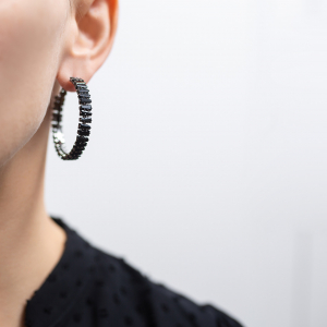 Серьги Rondo-3 Nero