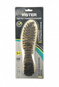 VISTER щетка для обуви в блист.16см