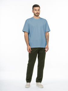 Футболка из премиального мерсеризованного хлопка и шёлка