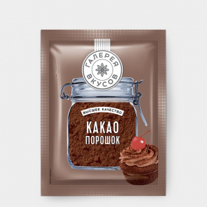 «Галерея вкусов», какао-порошок, 100 г