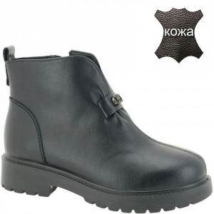 EH264-040 черн Ботинки деми женские (36-41)/10