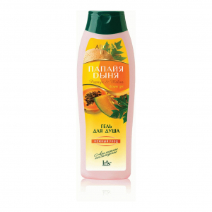 Крем-гель для душа Aroma Line  тонизирование  экстракт папайи и дыни  IRIS Сosmetic