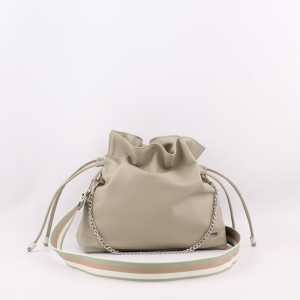 Сумка 1111 гладкий песочный+стропа АКЦИЯ