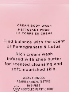 Natural Beauty Cream Body Wash