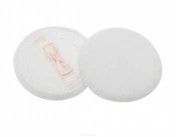 Dewal Beauty Пуховка для пудры SP-08, круглая, 2 шт., 60 мм