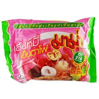 Лапша быстрого приготовления со вкусом морепродуктов и сыра тофу MAMA Yentafo 55 грамм / MAMA Noodles Yentafo Tom Yum Mohfai Flavor 55 gr