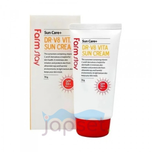 FarmStay Витаминизированный солнцезащитный крем SPF 50+/PA+++, 70 мл