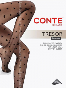 Колготки женские Fantasy Tresor Conte Дроп