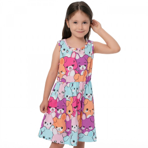 Платье кулирка 1740100103