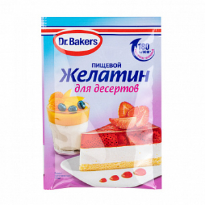 Желатин для десертов Dr.Bakers, 10 гр