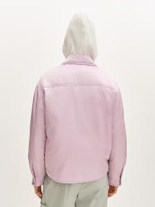 Ветровка с отложным воротником