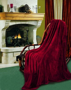 Покрывало-плед КОРАЛ-флис 