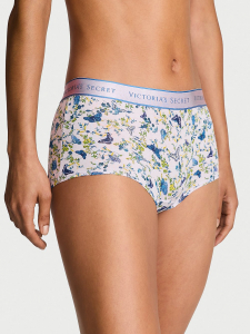 Logo Cotton Boyshort Panty