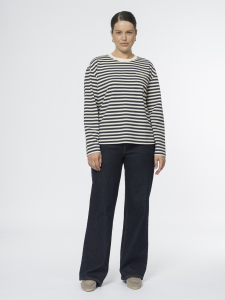 Лонгслив в полоску