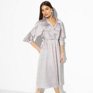 Платье, Грация леди (fashion, с поясом)