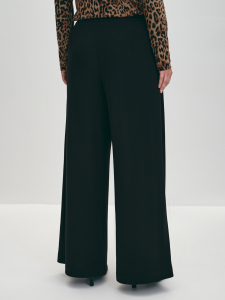 Трикотажные брюки палаццо