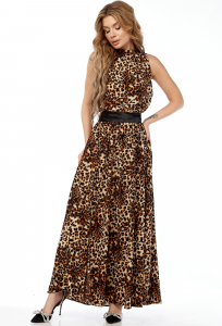 Платье Lady Line 1580 леопард