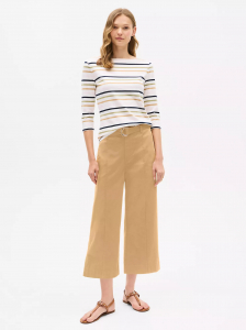 Belted Wide-Leg Chino