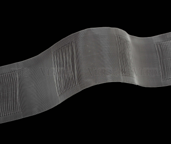 Тесьма трубная С 95 органзовая, ширина рулона 10см, в бобине 50м