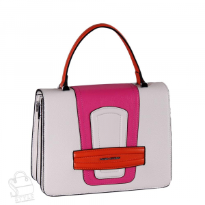 Сумка женская кожаная 5939Q white Polina&Eiterou/30