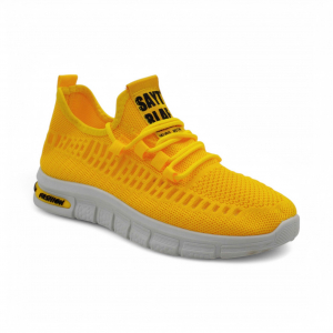 Кроссовки текстильные В1-6 желтые