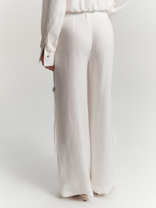 Брюки изо льна