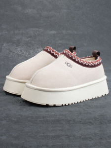 04-X85 BEIGE Угги зимние женские (натуральная замша, натуральная шерсть)