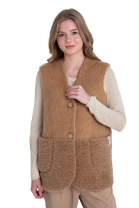 Жилет женский Комфорт шоколад