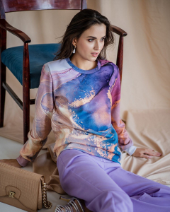 Свитшот с полной запечаткой PSW034 *