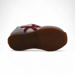 Кроссовки 5227-2 красно серые