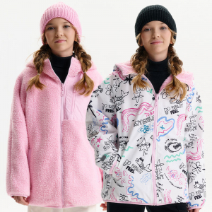 GZIM3389 двусторонняя ветровка для девочек (1 шт в кор.)