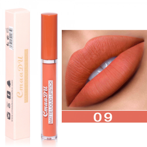 Матовая жидкая помада для губ CmaaDU MATTE LIQUID LIPSTICK оттенок 09 (без упаковки)
