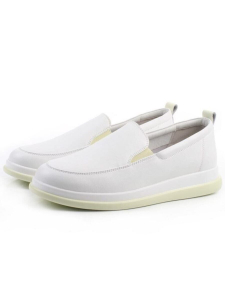 06-M27-6 WHITE Туфли женские (натуральная кожа)