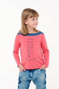 лонгслив для девочки Д 012/1-19 -50%
