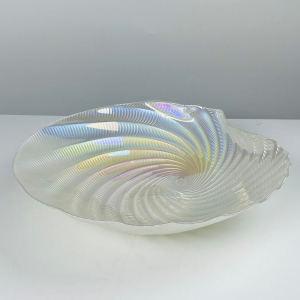 588-718 Глубокое круглое блюдо 33х30х8см в под.уп.(х6)Стекло