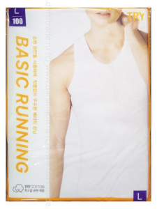 Майка мужская Белый 095-105 Try