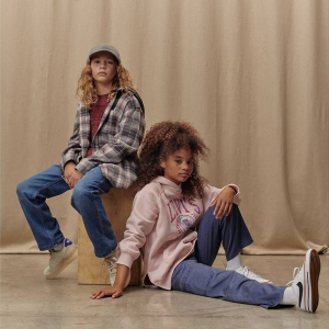 Baggy Light Weight Cargo Pants Big Girls 7-16