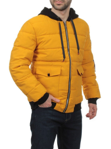 2172 YELLOW Куртка мужская зимняя облегченная (150 гр. холлофайбер)