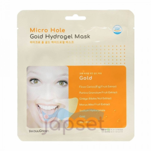 Beauugreen Gold Energy Hydrogel Mask Гидрогелевая маска для лица с коллоидным золотом, 30 гр